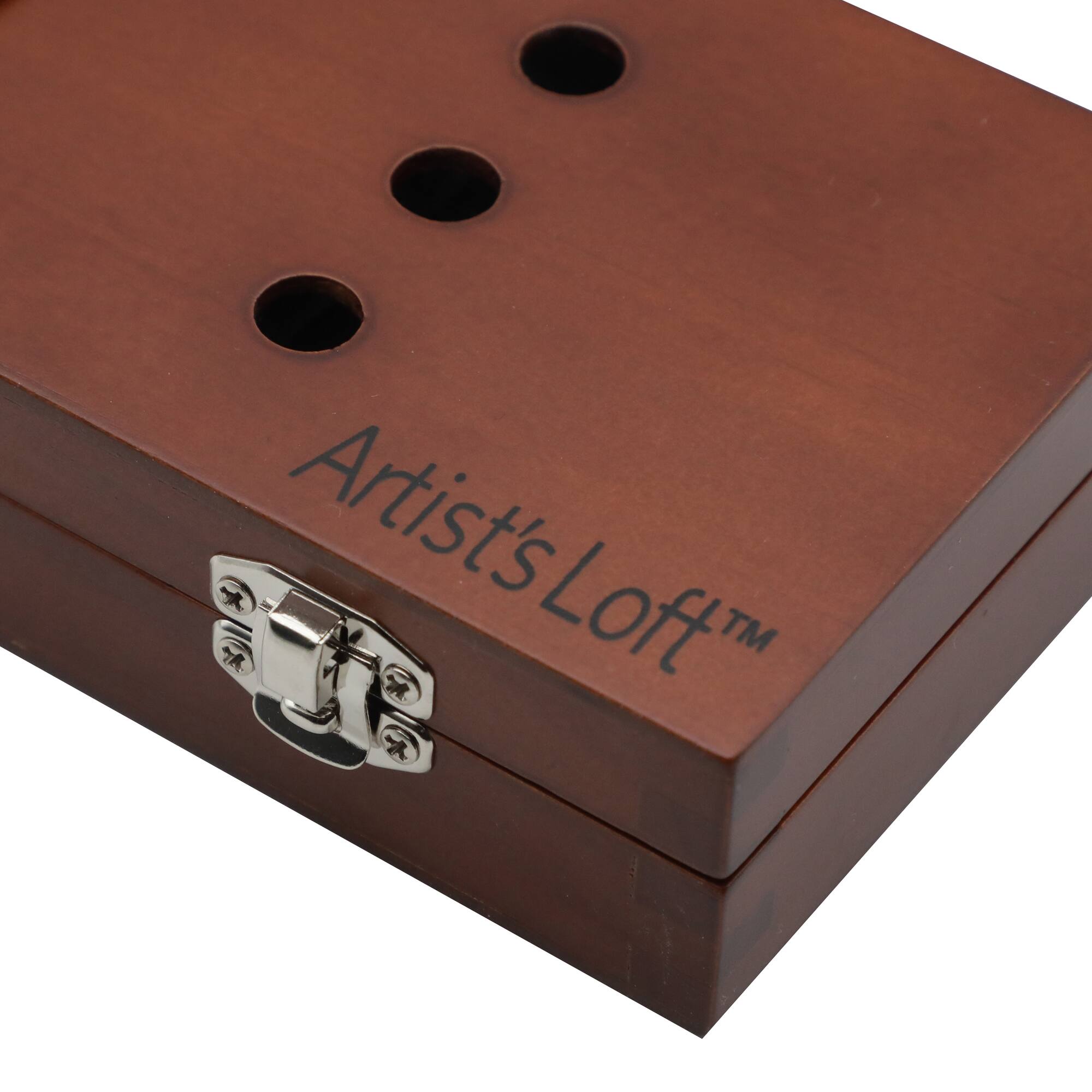 6 Pack: Wooden Box Brush Set by Artist's Loft™
